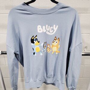 Bluey Adult Sweatshirt Size M